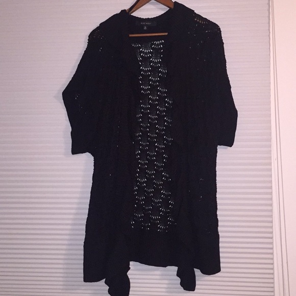 COPY - Long sweater vest knitted - Picture 1 of 4